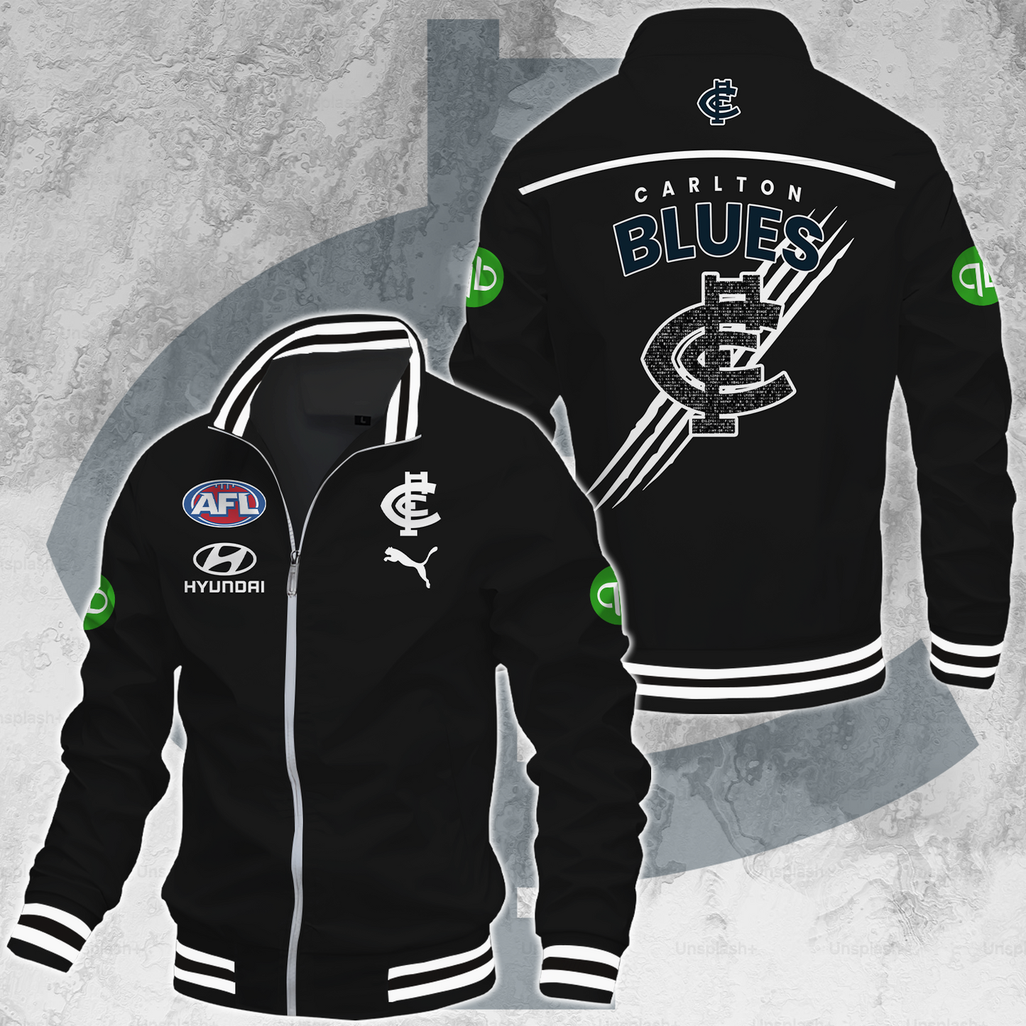 Carlton Blues Football Club AFL 2025 Limited Edition Casual Jacket TM NTA V92