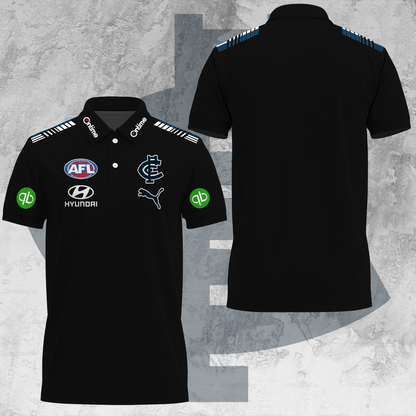 Carlton Football Club AFL 2025 Blues Limited Edition Polo Shirt TM V26