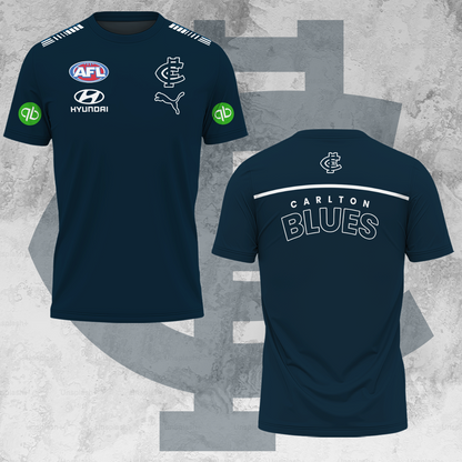Carlton Football Club AFL 2025 Blues Limited Edition T-Shirt TM V33