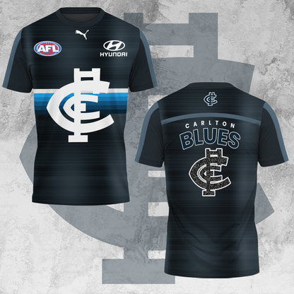 Carlton Football Club AFL Blues 2025 Limited Edition T-Shirt TM V1