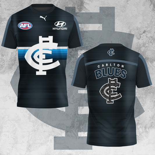 Carlton Football Club AFL Blues 2025 Limited Edition T-Shirt TM V1