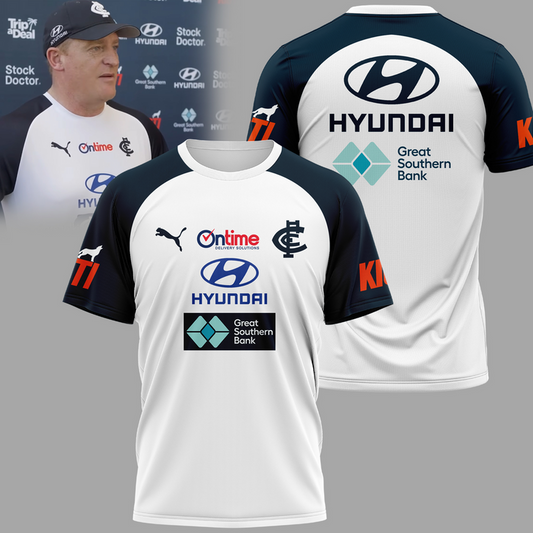 Carlton Football Club AFL Home Of The Blues Limited Edition T-Shirt TM - You will save more when you buy the clothes and hat combo V7