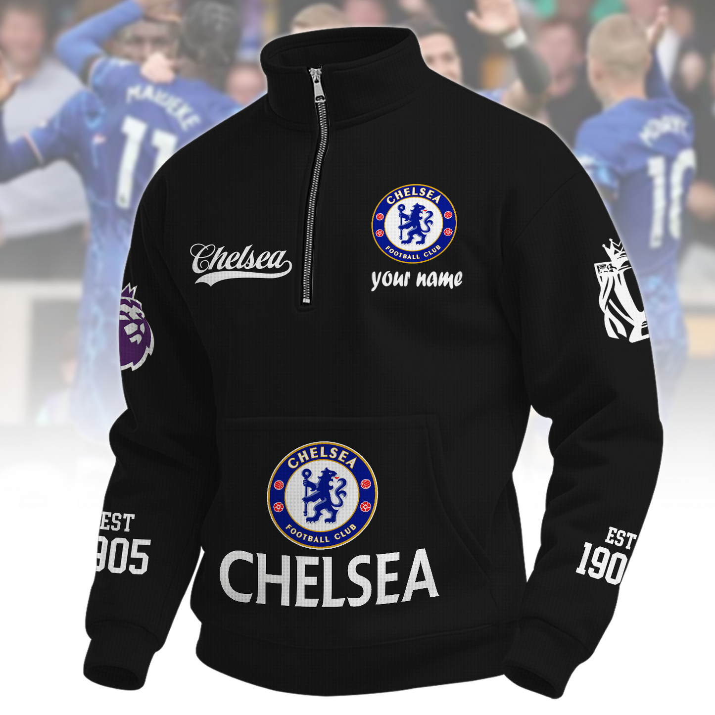 CHE x EPL Quarter-Zip Sweatshirt DatND DVT