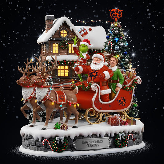 CHI Acrylic Block - NFL Christmas Gift For Fans DDT CTND