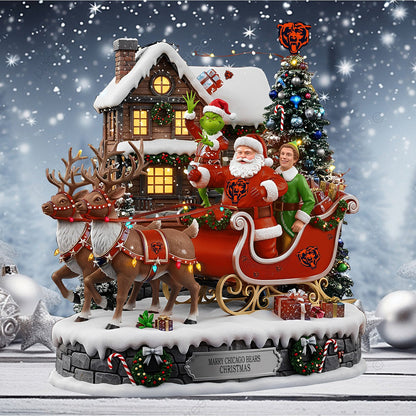 CHI Acrylic Block - NFL Christmas Gift For Fans DDT CTND