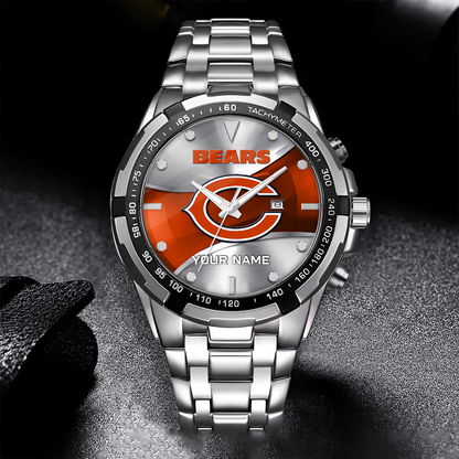 CHI x NFL Alloy Men Quartz Watch - Custom Name DATND TANTD