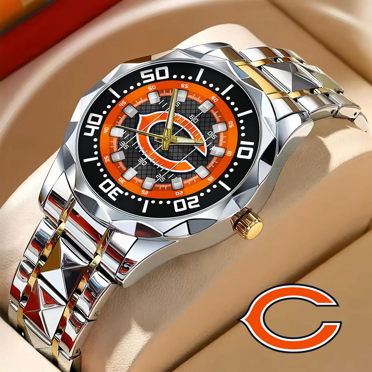 CHI x NFL Camaro Elegant Fashion Design Men Watch DATND TANTD