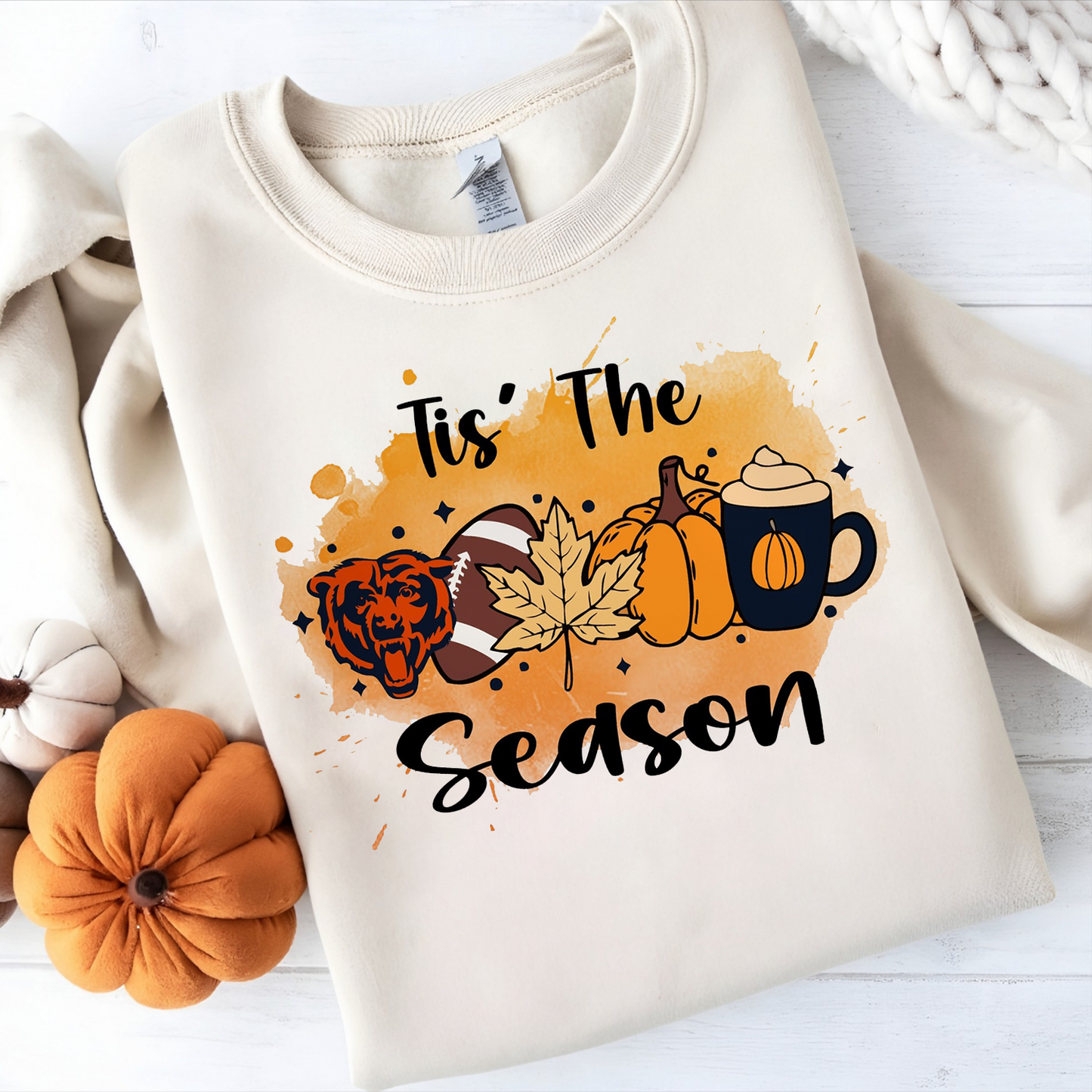 CHI x NFL Tis' The SeaSon Sweatshirt DatND DVT