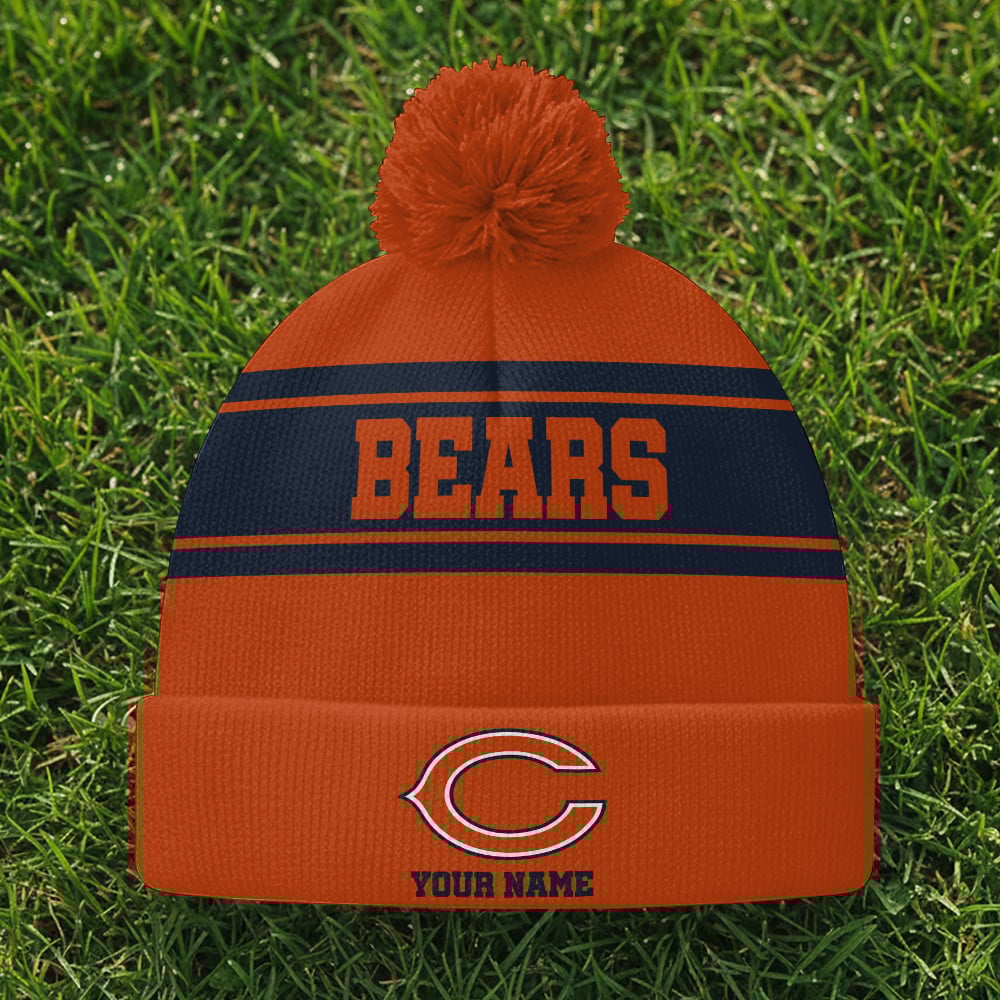 CHI x NFL Woolen Beanie Hat Aldult And Kid DatND DVT