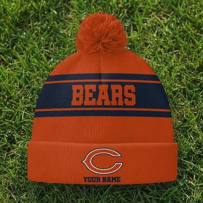 CHI x NFL Woolen Beanie Hat Aldult And Kid DatND DVT