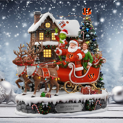 CIN Acrylic Block - NFL Christmas Gift For Fans DDT CTND