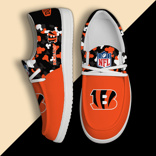 CIN Personalized NFL Hey Dude Shoes DatND ThuongNH