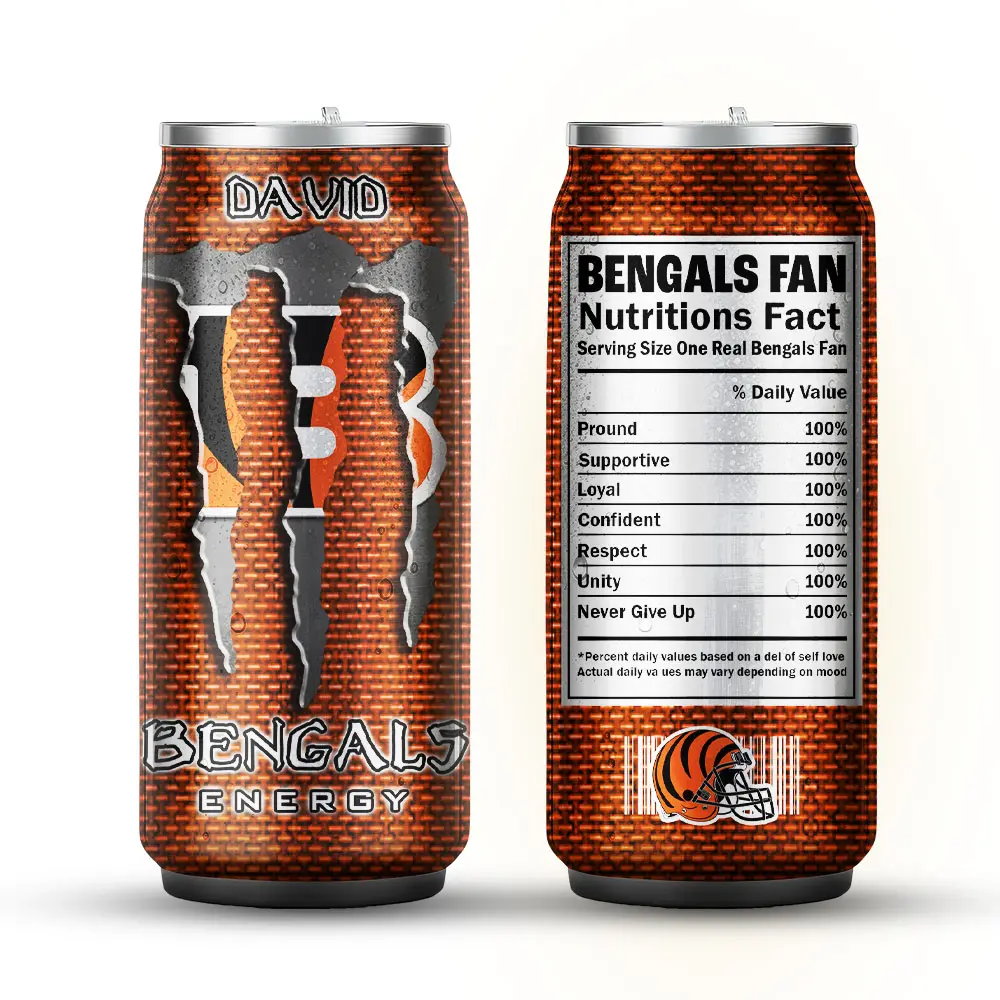 CIN Premium NFL Monster Can Tumbler DDT CTND