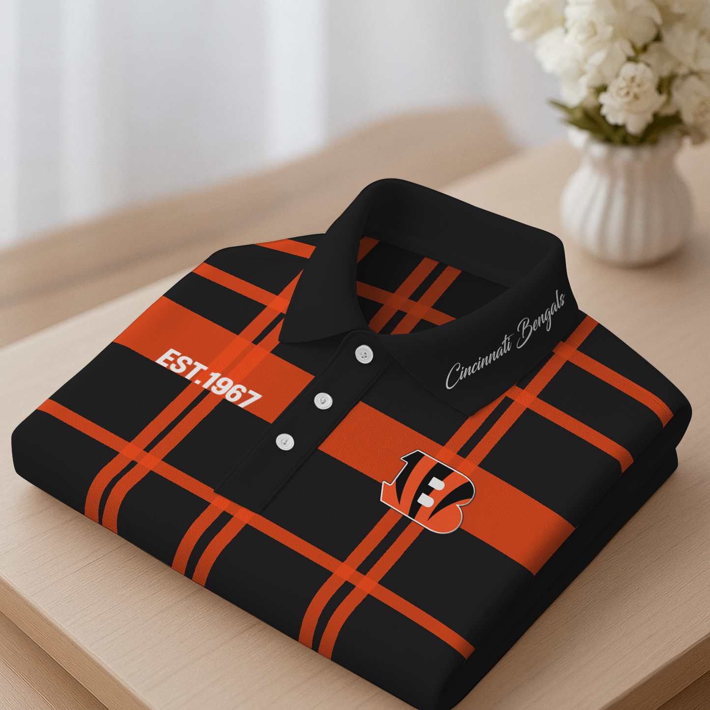 CIN Premium NFL Polo Shirt DatND DVT