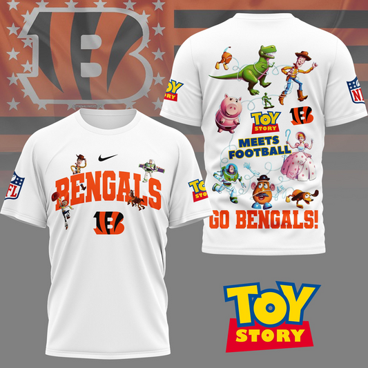 CIN Premium NFL Toy Story Fan 3D Shirt DDT CTND