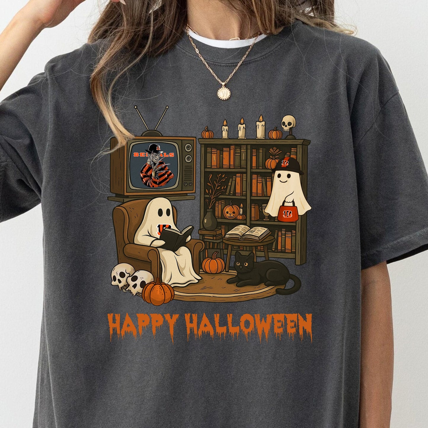 CIN Premium V3 Happy Halloween Shirt DDT CTND