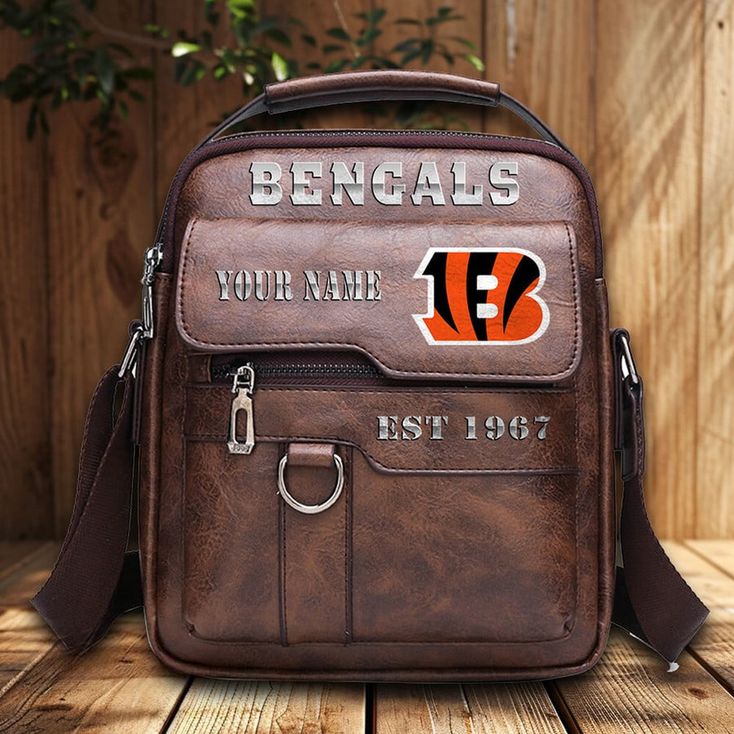 CIN x NFL Leather Handbag DatND ThuongNH