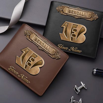 CIN x NFL Premium Leather Wallet DatND DVT