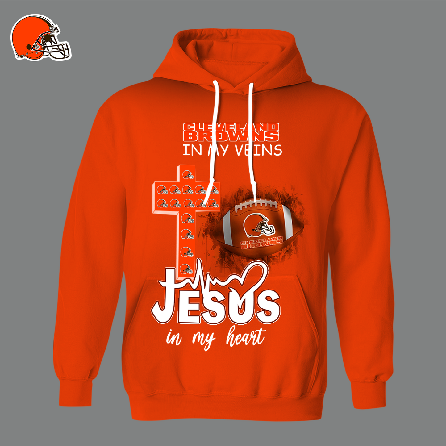 CLE - Jesus In My Heart Shirt DDT HLPHUONG