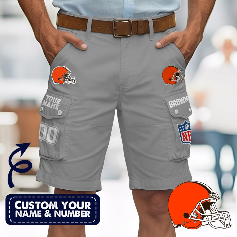 CLE Premium NFL Custom Short With Square Pocket DDT CTND