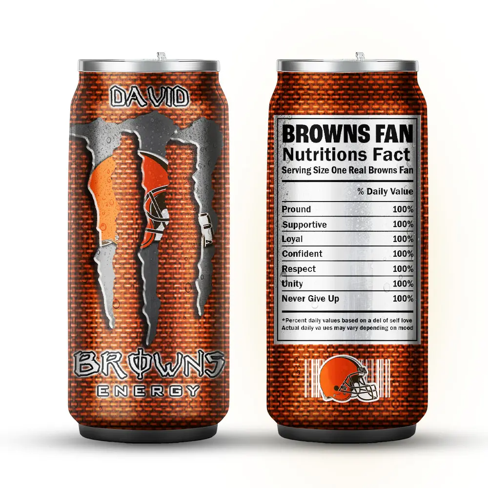 CLE Premium NFL Monster Can Tumbler DDT CTND