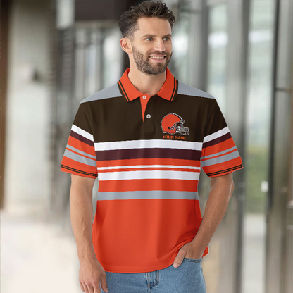 CLE x NFL New Style Men Short Sleeves Polo Shirt DatND DVT