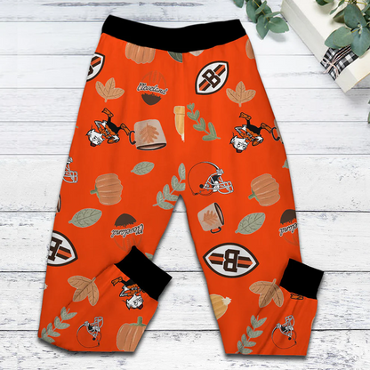 CLE x NFL Pajamas Set DATND TANTD