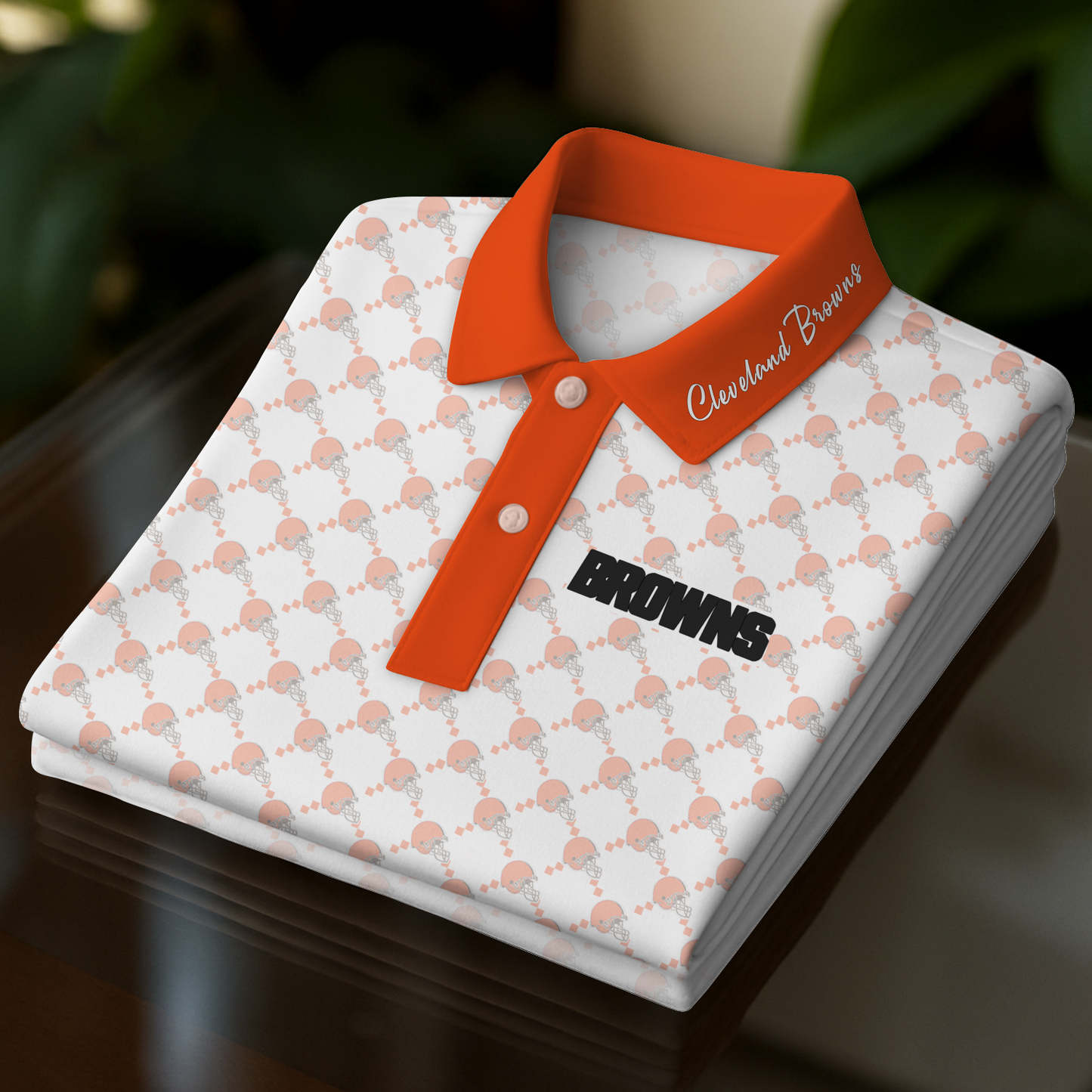 CLE x NFL Premium Polo Shirt 3008 DatND DVT