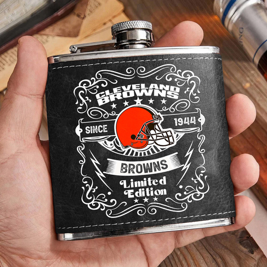 CLE x NFL Stainless Steel Flask DatND ThuongNH