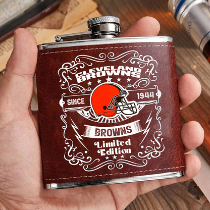 CLE x NFL Stainless Steel Flask DatND ThuongNH