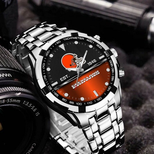 CLE x NFL Stainless Steel Watch DATND TANTD