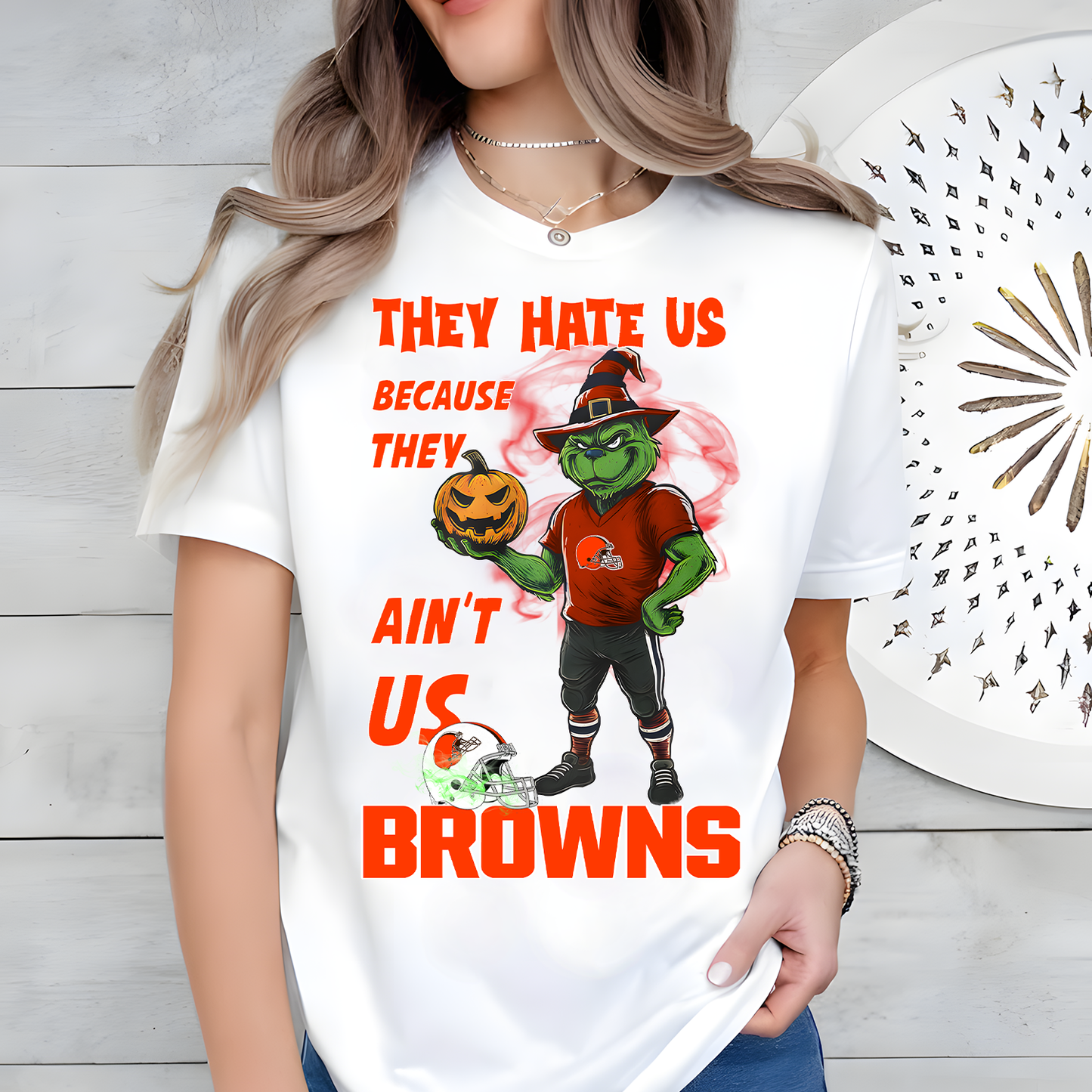 CLE X NFL They Hate Us Because They Ain_t Us 2D Shirt DatND ThuongNH
