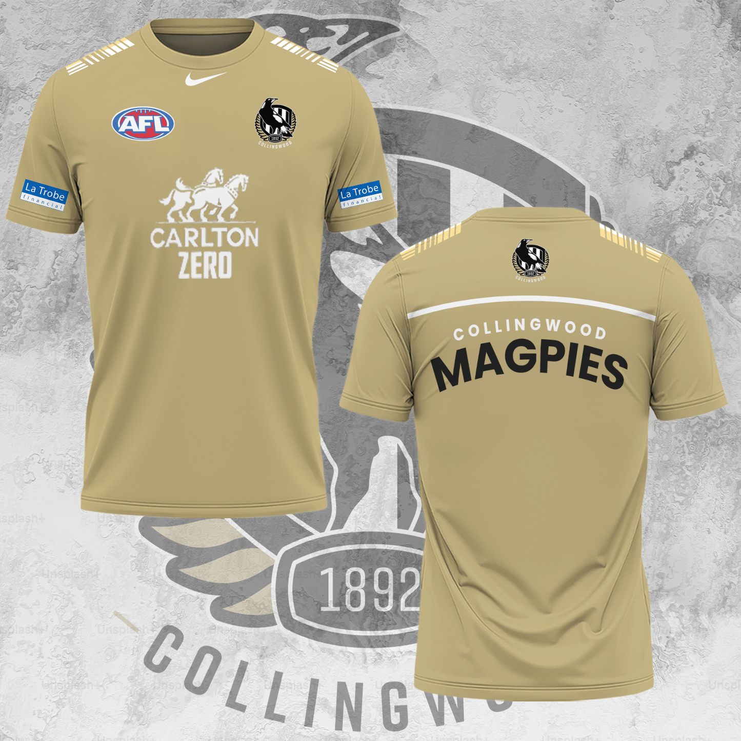 Collingwood Football Club AFL 2025 Magpies Limited Edition T-Shirt TM V11