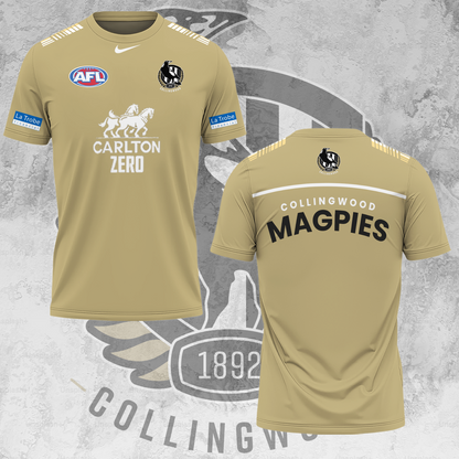 Collingwood Football Club AFL 2025 Magpies Limited Edition T-Shirt TM V11