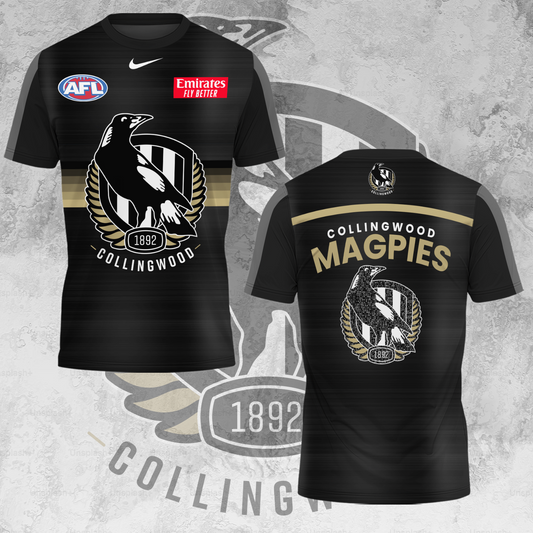 Collingwood Football Club AFL Magpies 2025 Limited Edition T-Shirt TM V1