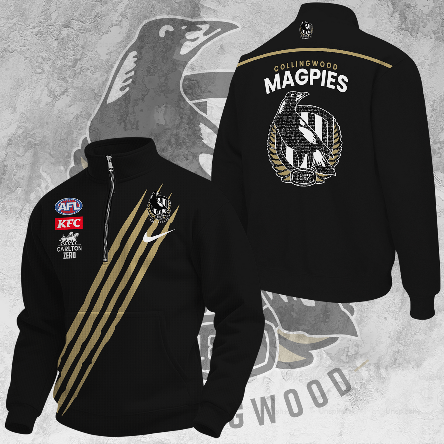 Collingwood Football Club AFL Magpies Limited Edition New Hoodie 2025 TM V1