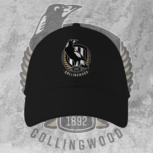 Collingwood Magpies AFL 2025 Cap TM V01 NTA