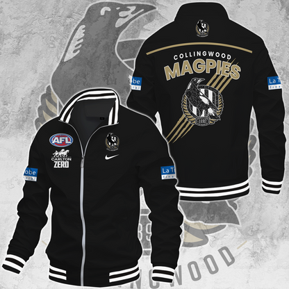 Collingwood Magpies Football Club AFL 2025 Limited Edition Casual Jacket TM NTA V67