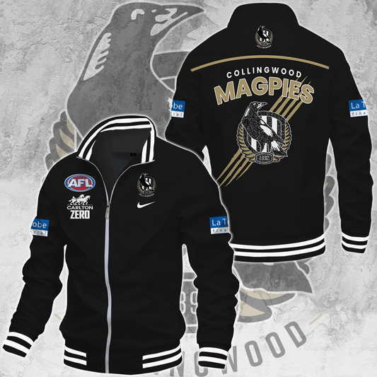 Collingwood Magpies Football Club AFL 2025 Limited Edition Casual Jacket TM NTA V67