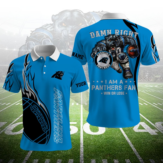 CP NFL Team Mascot Polo Shirt DDT NTL