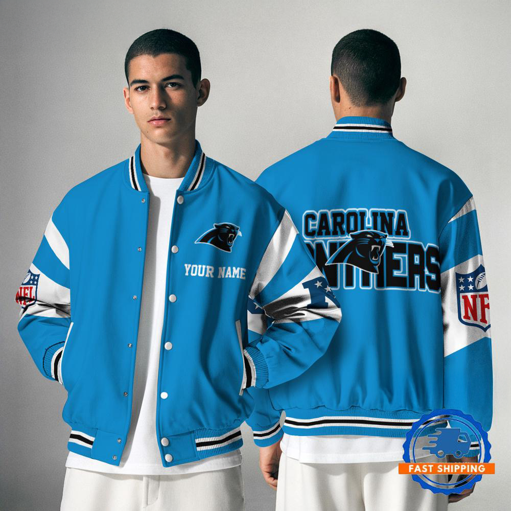 CP NFL Varsity Jacket Custom Name For Fans DDT NTL