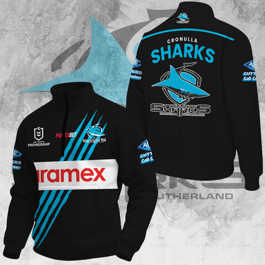 Cronulla Sharks NRL Limited Edition New Hoodie 2025 TM NTA V1