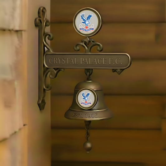 CRY X EPL Vintage Football Club Brass Bell V1 NAK NHT