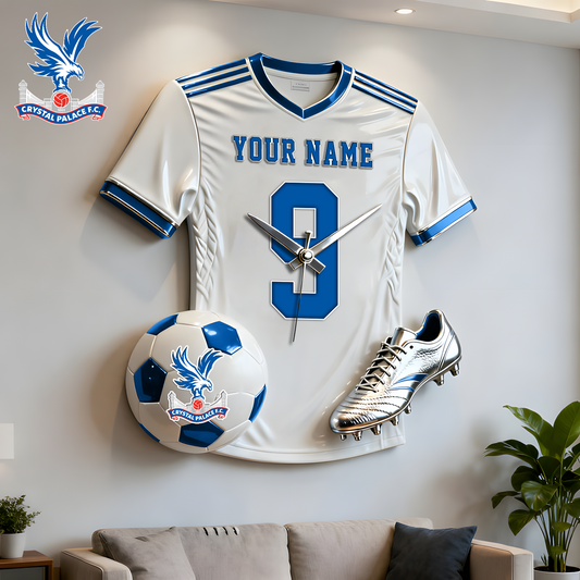 CRY X Personalized EPL football player sculpture clock V1 NAK NHT