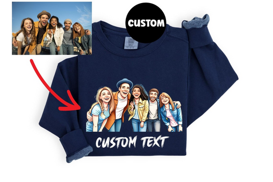 Custom Art Your Photo T-Shirt V4