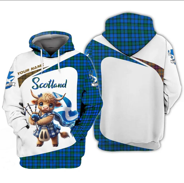 Custom Your Name Scotland Shirt
