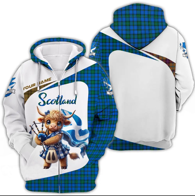 Custom Your Name Scotland Shirt