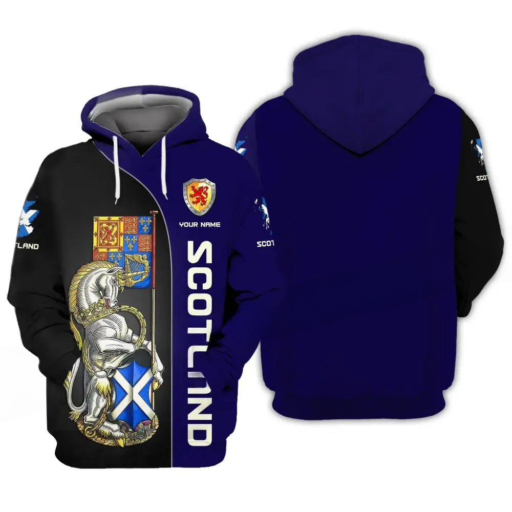 Custom Your Name Scotland V5 Shirt