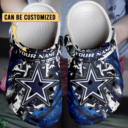 DAL x NFL Crocs Crocband Clogs Shoes DatND DVT