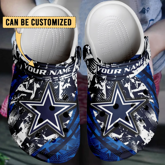 DAL x NFL Crocs Crocband Clogs Shoes DatND DVT